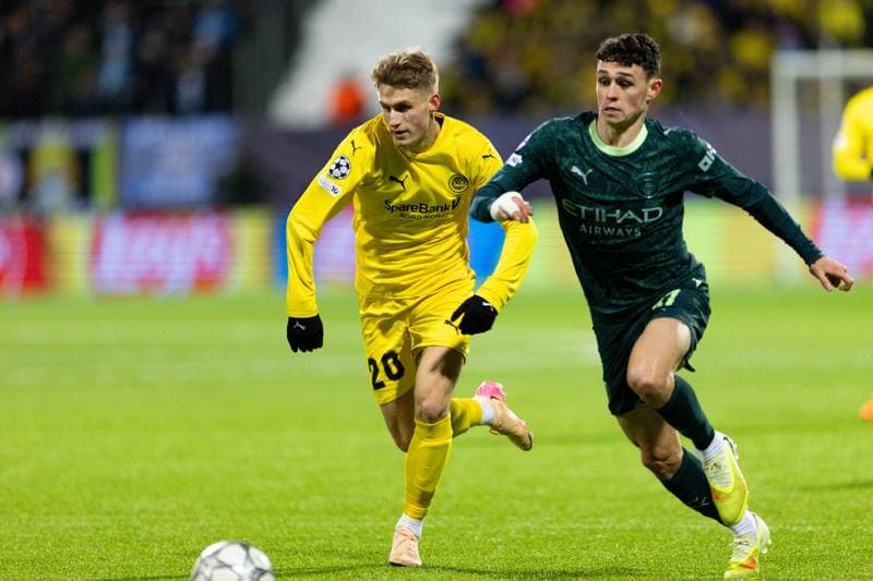 Football. UEFA Champions League. Bodo/Glimt - Manchester City. 18.10.2025