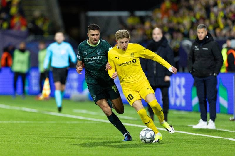 Football. UEFA Champions League. Bodo/Glimt - Manchester City. 18.10.2025