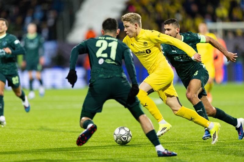 Football. UEFA Champions League. Bodo/Glimt - Manchester City. 18.10.2025