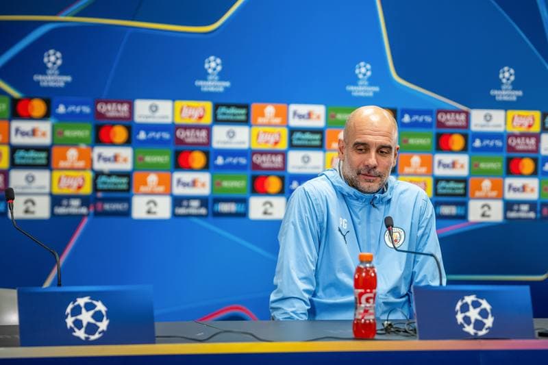 Football. Manchester City. Press Conference. 19.01.2026