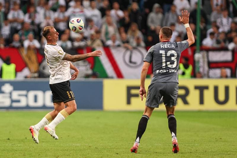 Football. PKO BP Ekstraklasa. Legia Warsaw - Pogon Szczecin. 28.09.2025