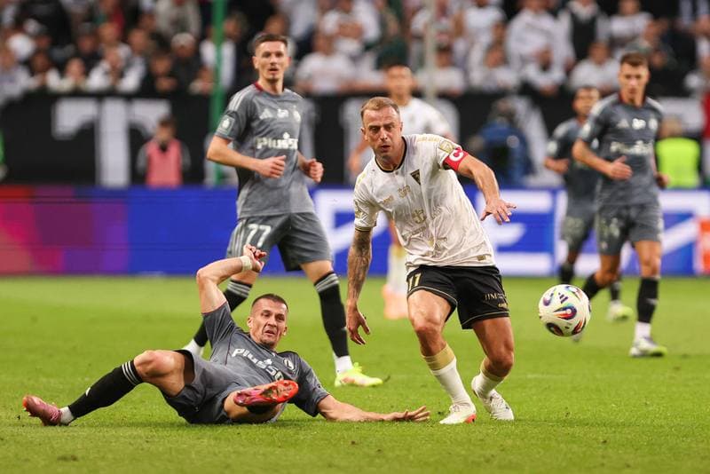 Football. PKO BP Ekstraklasa. Legia Warsaw - Pogon Szczecin. 28.09.2025