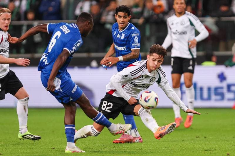 Football. PKO BP Ekstraklasa. Legia Warsaw - Lech Poznan. 26.10.2025