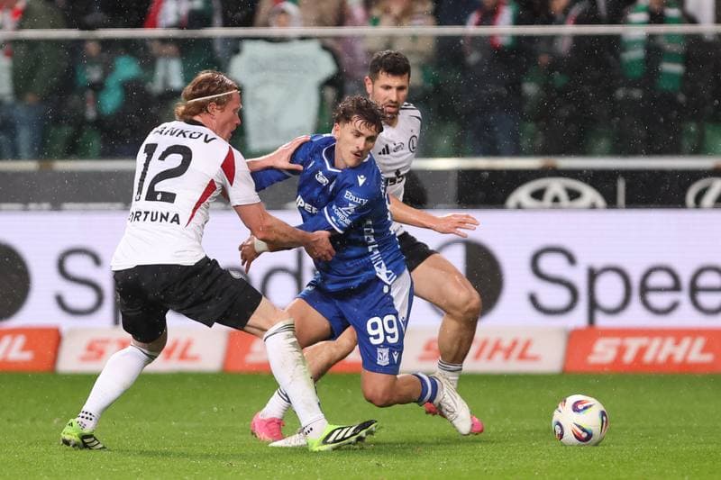 Football. PKO BP Ekstraklasa. Legia Warsaw - Lech Poznan. 26.10.2025
