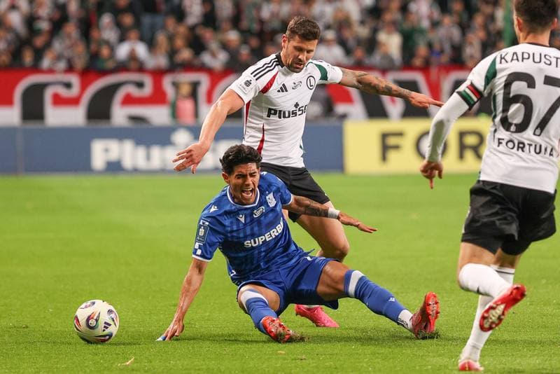 Football. PKO BP Ekstraklasa. Legia Warsaw - Lech Poznan. 26.10.2025