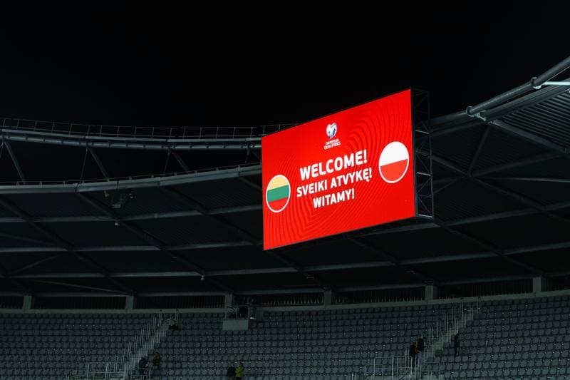 Football. FIFA World Cup Qualifiers. Lithuania - Poland. 12.10.2025