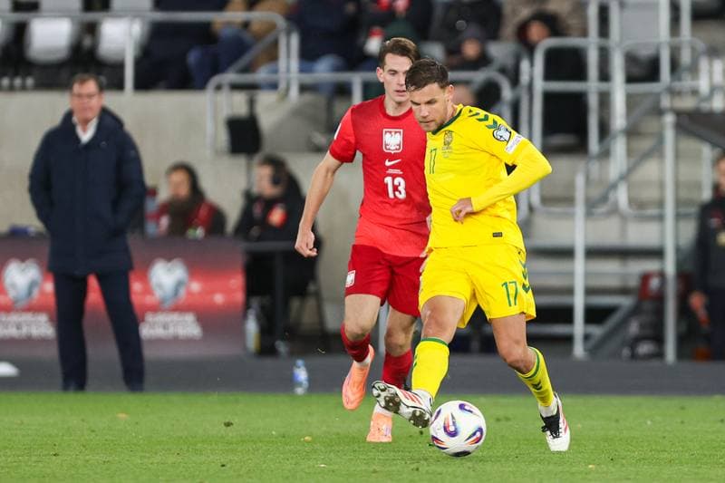 Football. FIFA World Cup Qualifiers. Lithuania - Poland. 12.10.2025