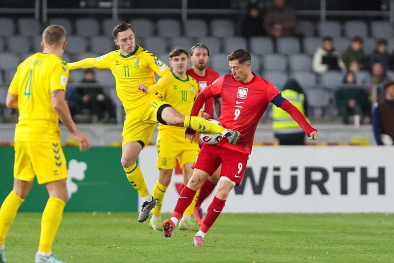Football. FIFA World Cup Qualifiers. Lithuania - Poland. 12.10.2025
