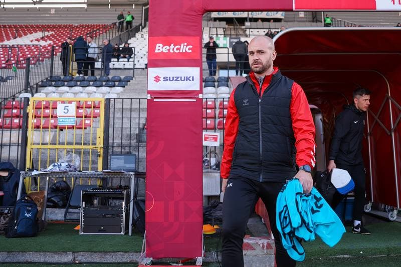 Football. Betclic 1 Liga. Polonia Warszawa - Slask Wroclaw. 10.04.2026
