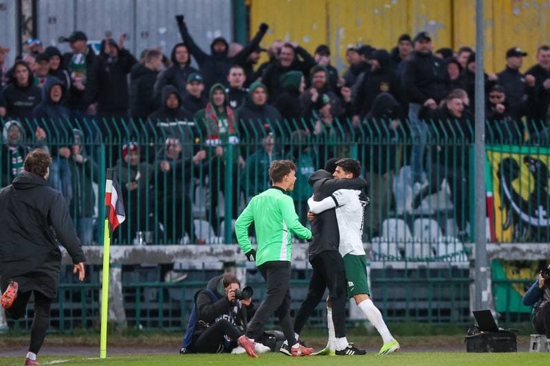 Football. Betclic 1 Liga. Polonia Warszawa - Slask Wroclaw. 10.04.2026