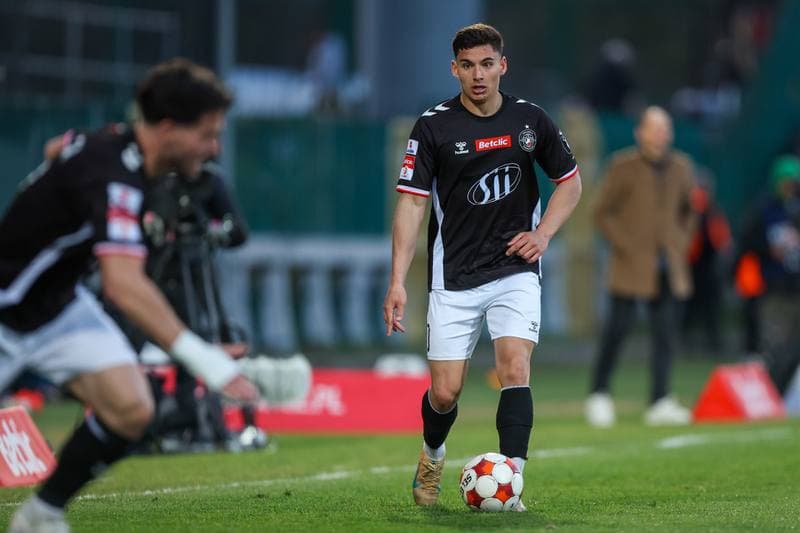 Football. Betclic 1 Liga. Polonia Warszawa - Slask Wroclaw. 10.04.2026