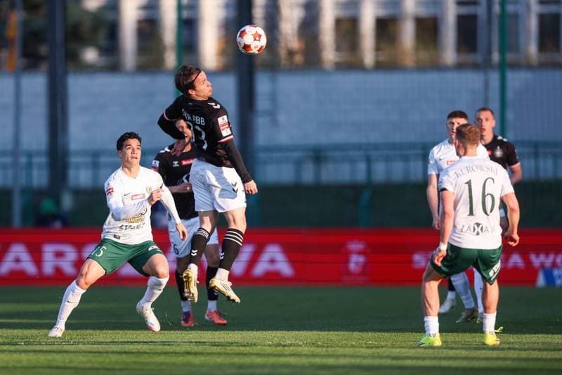 Football. Betclic 1 Liga. Polonia Warszawa - Slask Wroclaw. 10.04.2026