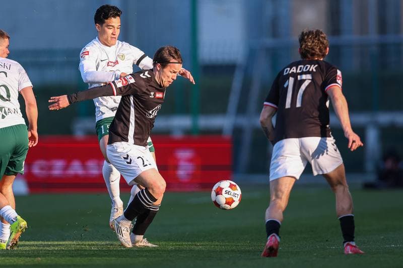 Football. Betclic 1 Liga. Polonia Warszawa - Slask Wroclaw. 10.04.2026
