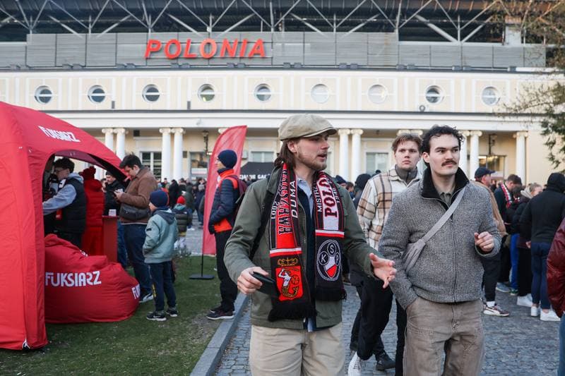 Football. Betclic 1 Liga. Polonia Warszawa - Slask Wroclaw. 10.04.2026
