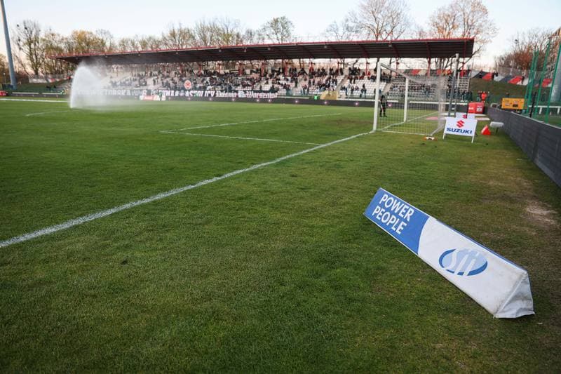 Football. Betclic 1 Liga. Polonia Warszawa - Slask Wroclaw. 10.04.2026