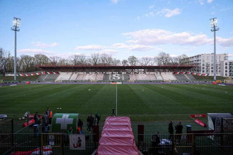 Football. Betclic 1 Liga. Polonia Warszawa - Slask Wroclaw. 10.04.2026
