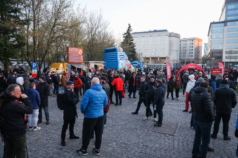 Football. Betclic 1 Liga. Polonia Warszawa - Slask Wroclaw. 10.04.2026