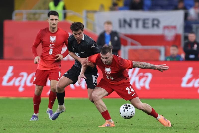 Football. Friendly Match. Poland - New Zealand. 09.10.2025