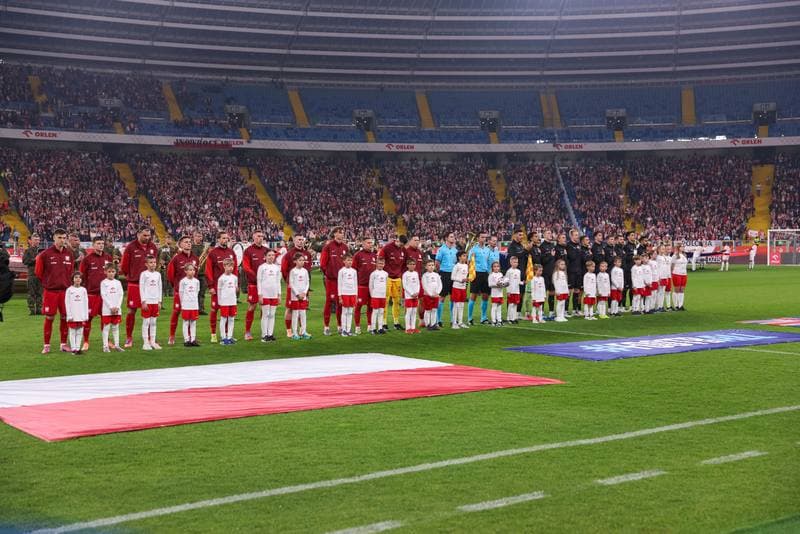Football. Friendly Match. Poland - New Zealand. 09.10.2025