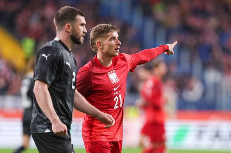 Football. Friendly Match. Poland - New Zealand. 09.10.2025