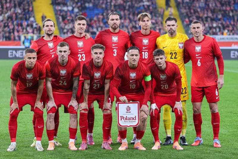 Football. Friendly Match. Poland - New Zealand. 09.10.2025
