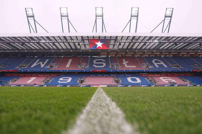 Football. Betclic I Liga. Wisla Krakow - Polonia Warszawa. 08.11.2025