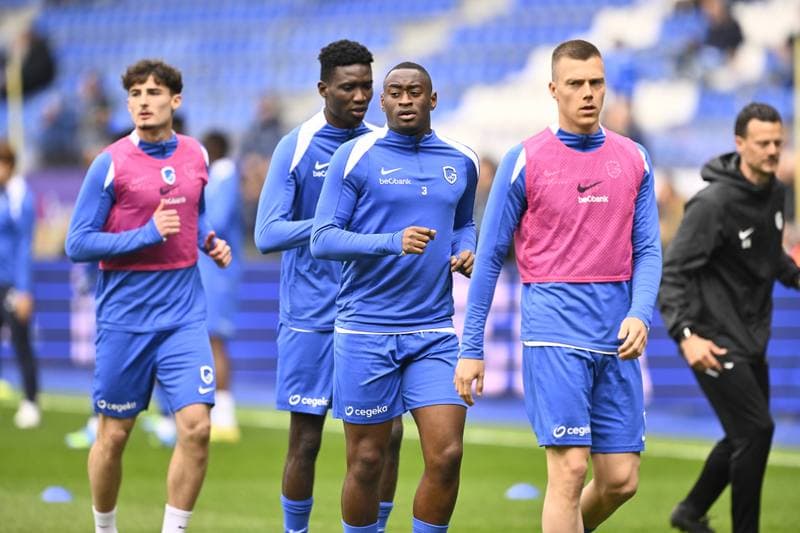 Football. Jupiler Pro League. KRC Genk - Oud-Heverlee Leuven. 12.04.2026