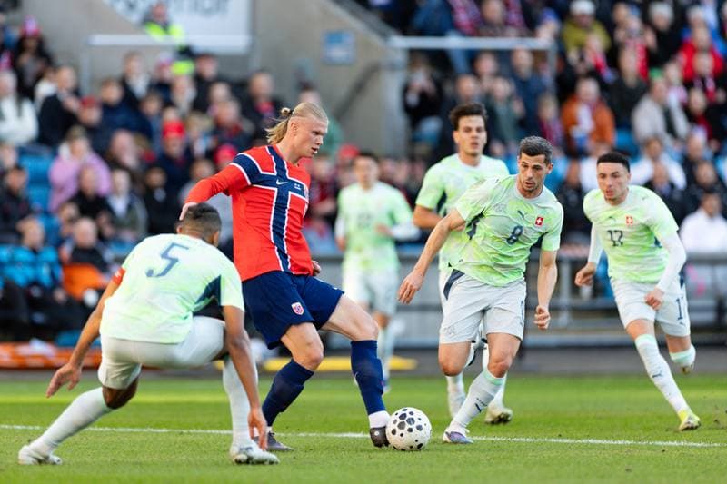 Football. International Friendly. Norway - Switzerland. 31.03.2026