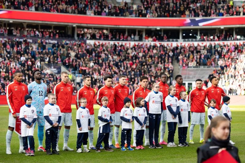 Football. International Friendly. Norway - Switzerland. 31.03.2026