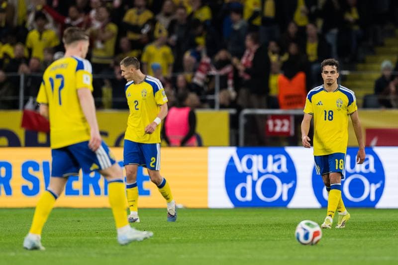 Football. FIFA World Cup Qualifier. Sweden - Poland. 31.03.2026