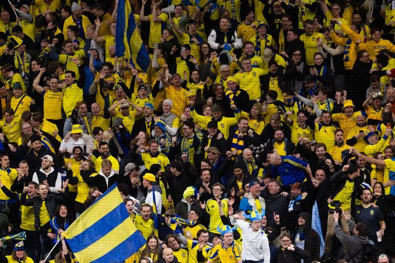Football. FIFA World Cup Qualifier. Sweden - Poland. 31.03.2026