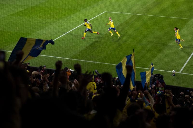Football. FIFA World Cup Qualifier. Sweden - Poland. 31.03.2026