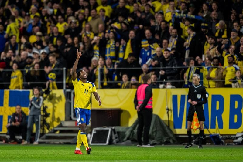 Football. FIFA World Cup Qualifier. Sweden - Poland. 31.03.2026