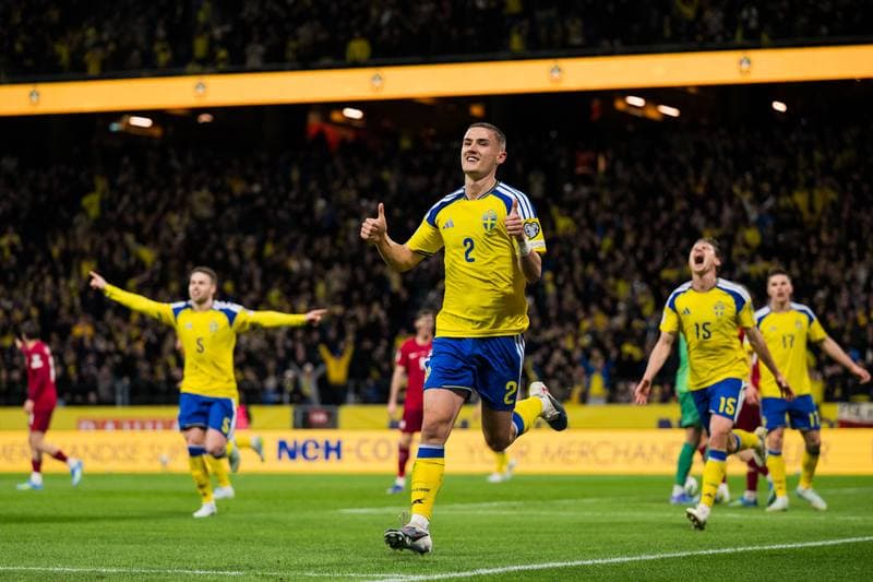 Football. FIFA World Cup Qualifier. Sweden - Poland. 31.03.2026