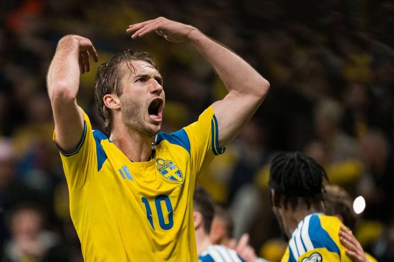 Football. FIFA World Cup Qualifier. Sweden - Poland. 31.03.2026