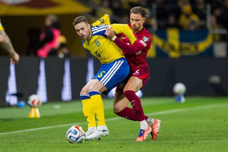 Football. FIFA World Cup Qualifier. Sweden - Poland. 31.03.2026