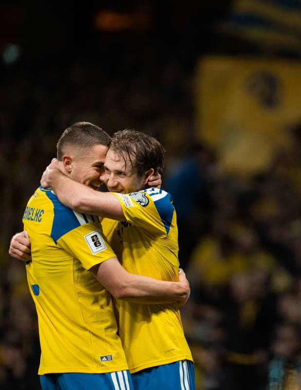 Football. FIFA World Cup Qualifier. Sweden - Poland. 31.03.2026