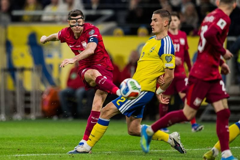 Football. FIFA World Cup Qualifier. Sweden - Poland. 31.03.2026