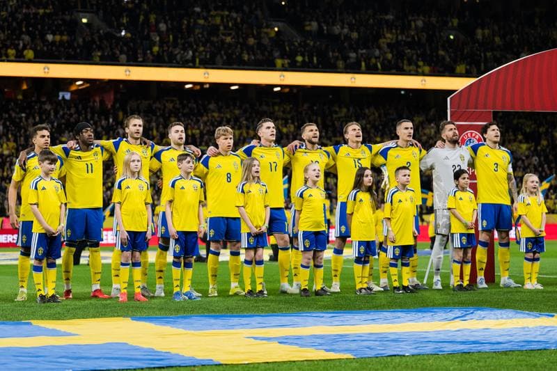 Football. FIFA World Cup Qualifier. Sweden - Poland. 31.03.2026