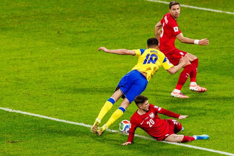 Football. FIFA World Cup Qualifier. Sweden - Poland. 31.03.2026