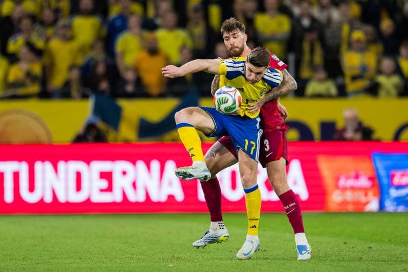 Football. FIFA World Cup Qualifier. Sweden - Poland. 31.03.2026
