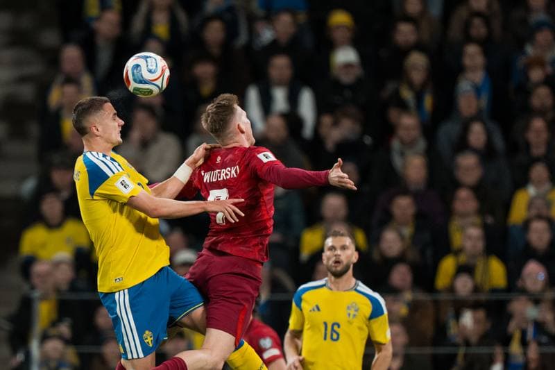 Football. FIFA World Cup Qualifier. Sweden - Poland. 31.03.2026