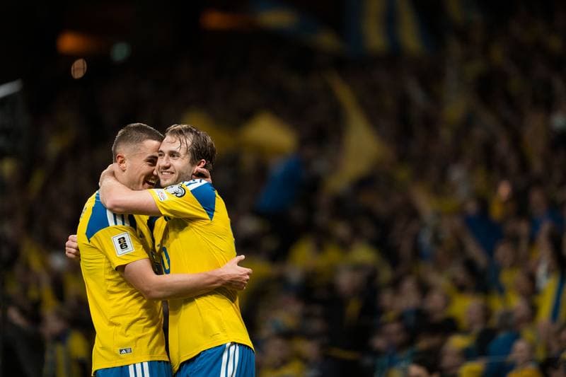Football. FIFA World Cup Qualifier. Sweden - Poland. 31.03.2026