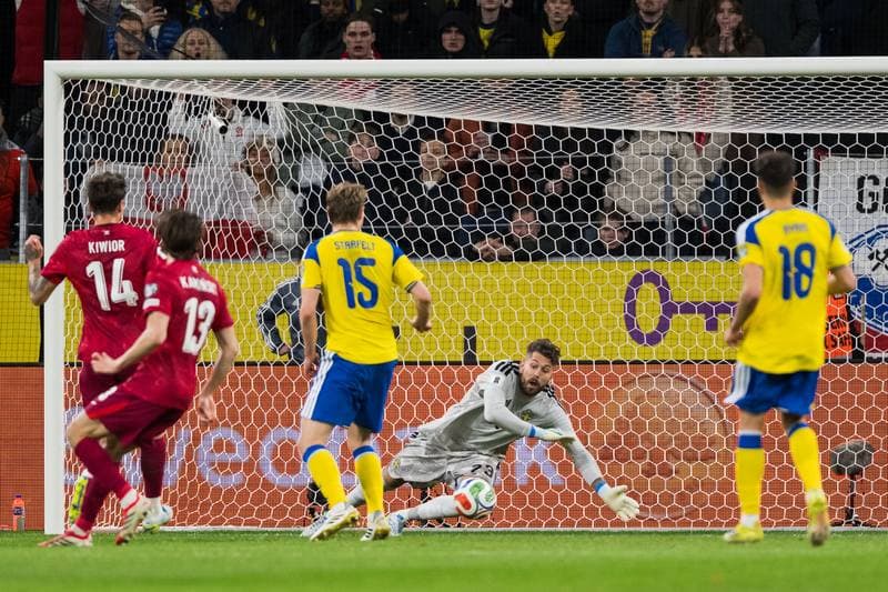 Football. FIFA World Cup Qualifier. Sweden - Poland. 31.03.2026