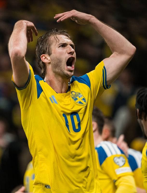 Football. FIFA World Cup Qualifier. Sweden - Poland. 31.03.2026