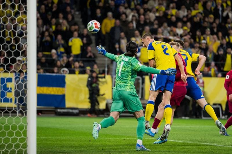Football. FIFA World Cup Qualifier. Sweden - Poland. 31.03.2026