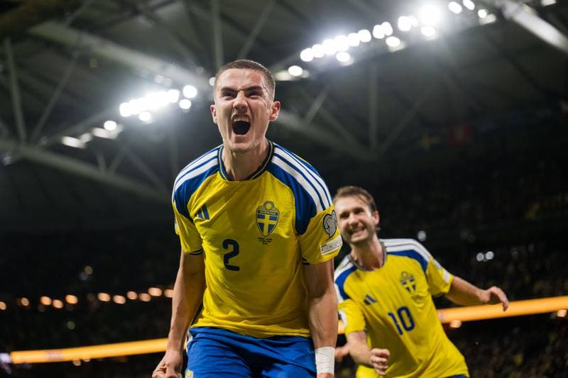 Football. FIFA World Cup Qualifier. Sweden - Poland. 31.03.2026