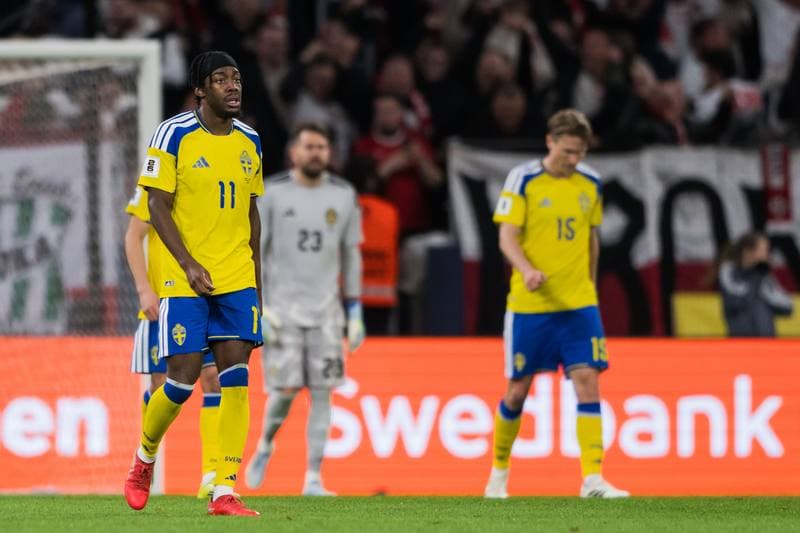 Football. FIFA World Cup Qualifier. Sweden - Poland. 31.03.2026
