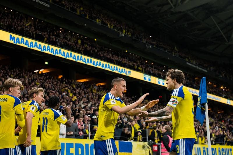 Football. FIFA World Cup Qualifier. Sweden - Poland. 31.03.2026