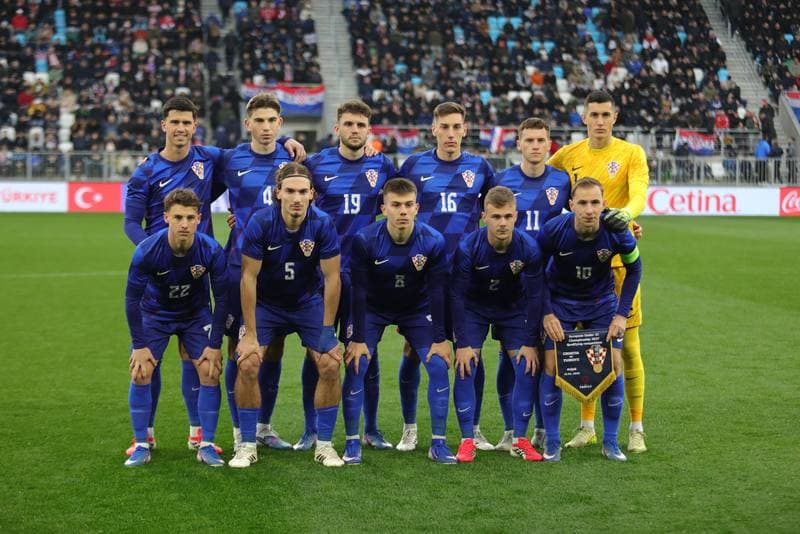 Football. UEFA U21 EURO Qualifiers. Croatia - Turkiye. 31.03.2026